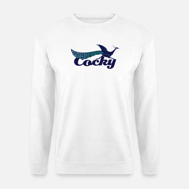 Cocky Phoenix Flight - Unisex Sweatshirt - white