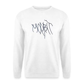 Berlin Moabit Hoodie Moabit T-Shirt. - Unisex Pullover - Weiß - Vorne