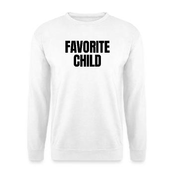 Favorite child - Unisex Sweatshirt - white - Front