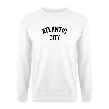Atlantic City - Fondé en 1854 - New Jersey - États-Unis - Sweat-shirt Unisexe - blanc - Devant