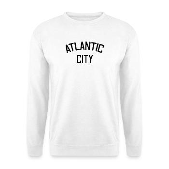 Atlantic City - Fondé en 1854 - New Jersey - États-Unis - Sweat-shirt Unisexe - blanc - Devant
