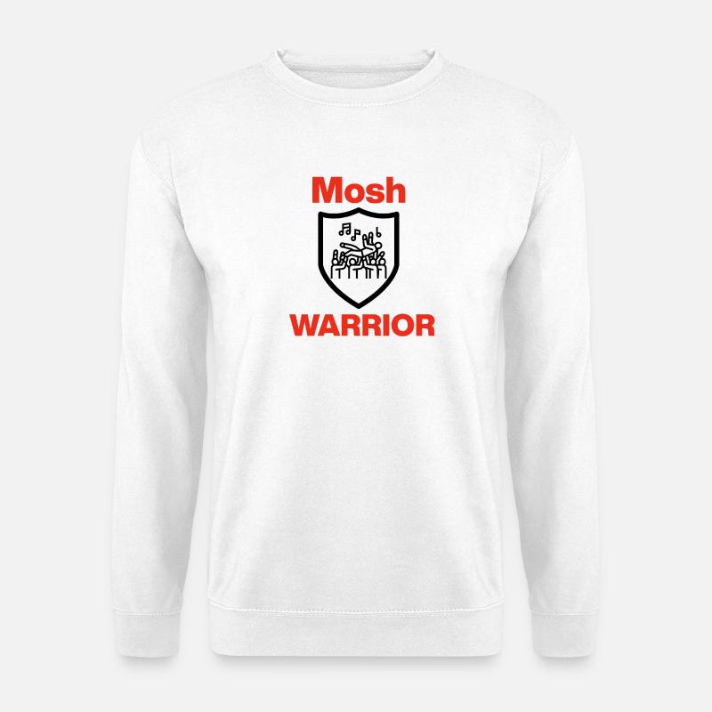 Mosh Warrior – Pit Legend! - Unisex Pullover - Weiß