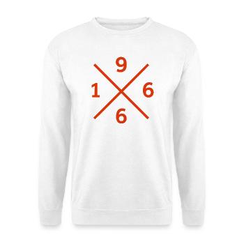 1966 Fußball Fan Berlin Hoodie, Tasche, Schürze - Unisex Pullover - Weiß - Vorne