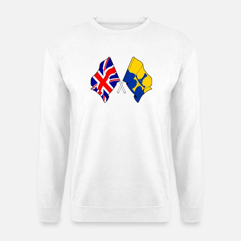 Durham & Great Britain - Unisex Sweatshirt - white