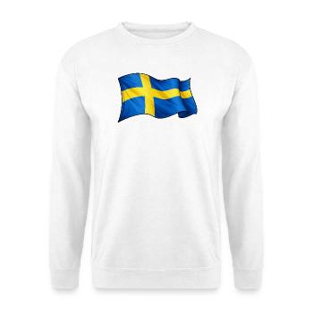 Drapeau de la Suède - Sweat-shirt Unisexe - blanc - Devant