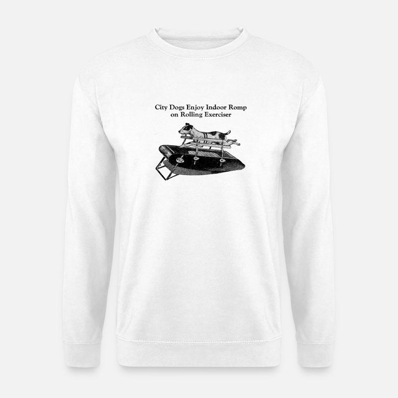 City Dogs Black - Unisex Pullover - Weiß