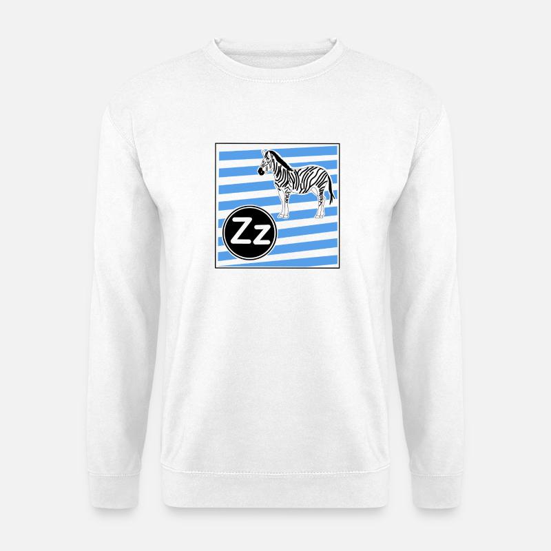 Z wie Zebra - Unisex Pullover - Weiß