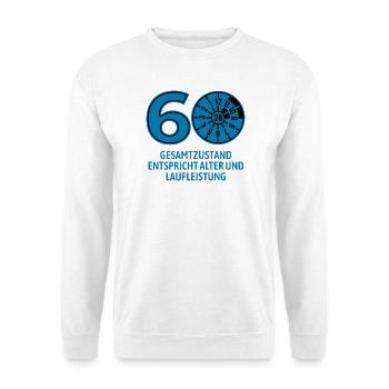 HU February 2026 - 60 Years - Birthday Gift - Unisex Sweatshirt - white - Front