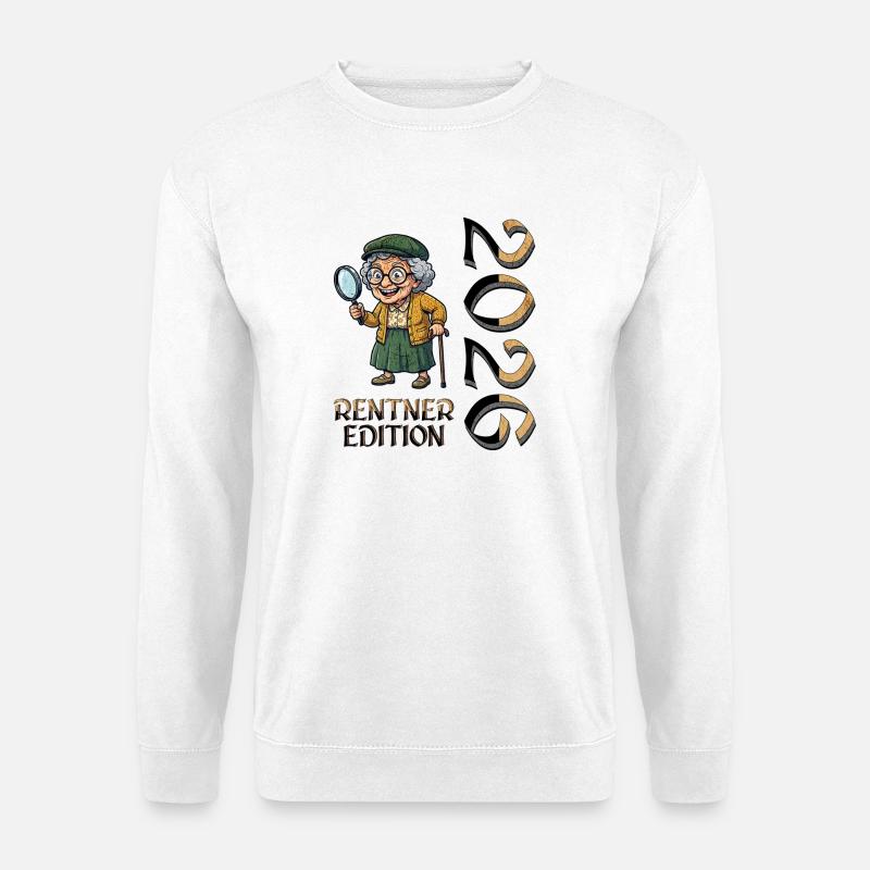 Retired Retirement Design - Unisex Sweatshirt - white