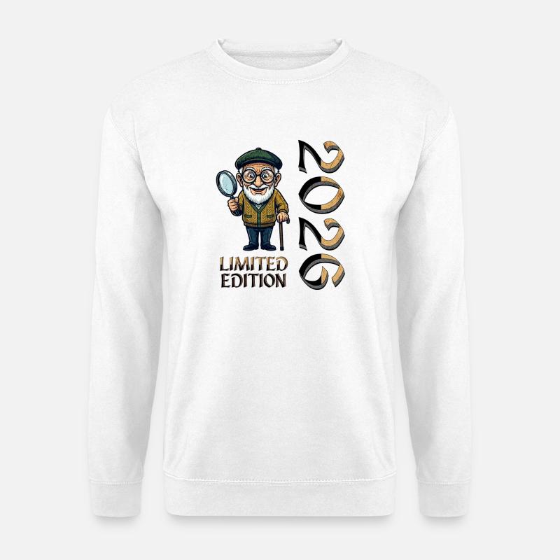 Limitierte Edition Rentner Ruhestand Opa - Unisex Pullover - Weiß