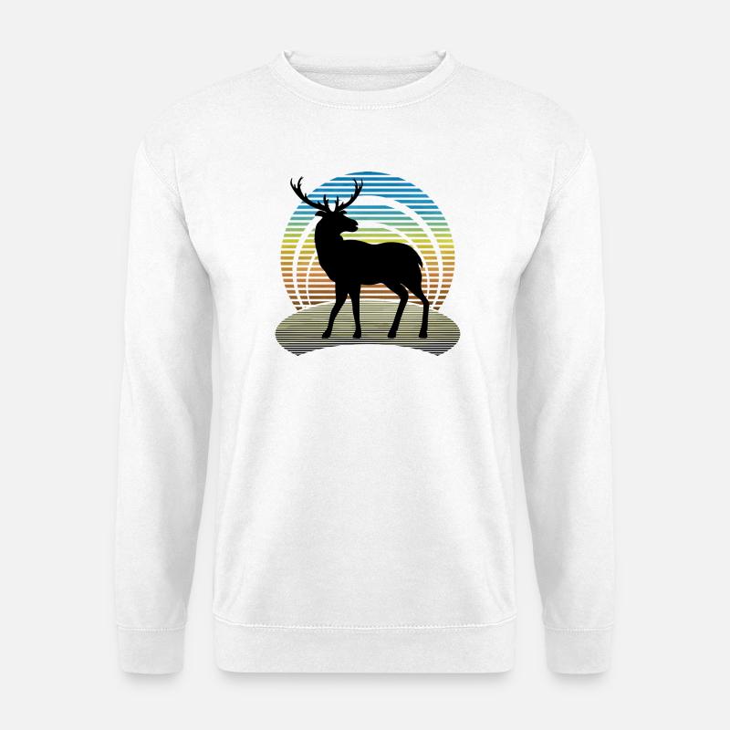 Deer - Unisex Sweatshirt - white