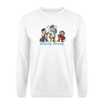 Shanty Schafband - Unisex Pullover - Weiß - Vorne