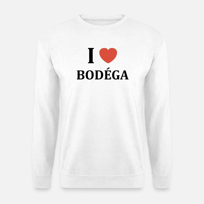 Bodéga - Sweat-shirt Unisexe - blanc
