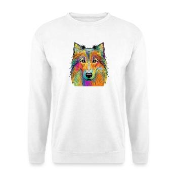 collie - Unisex Sweatshirt - white - Front
