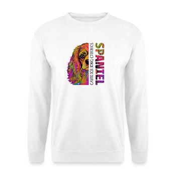 Cavalier King Charles Spaniel - Unisex Sweatshirt - white - Front