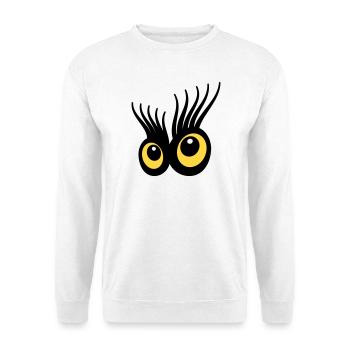Eyes - Unisex Sweatshirt - white - Front