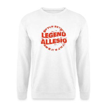 Mann Allesio - Unisex Pullover - Weiß - Vorne
