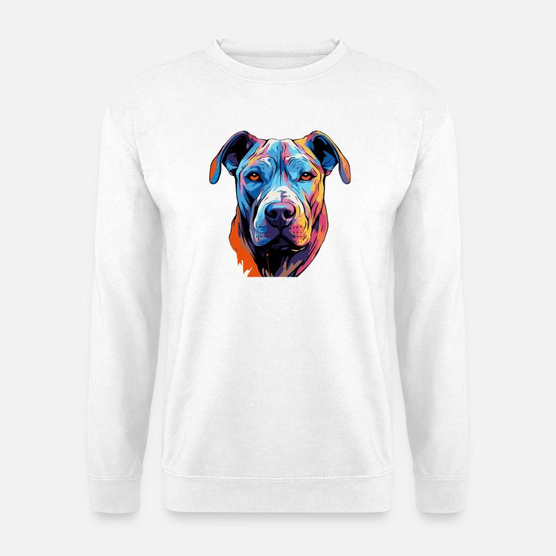 Dog Comic Pop Art - Unisex Sweatshirt - white