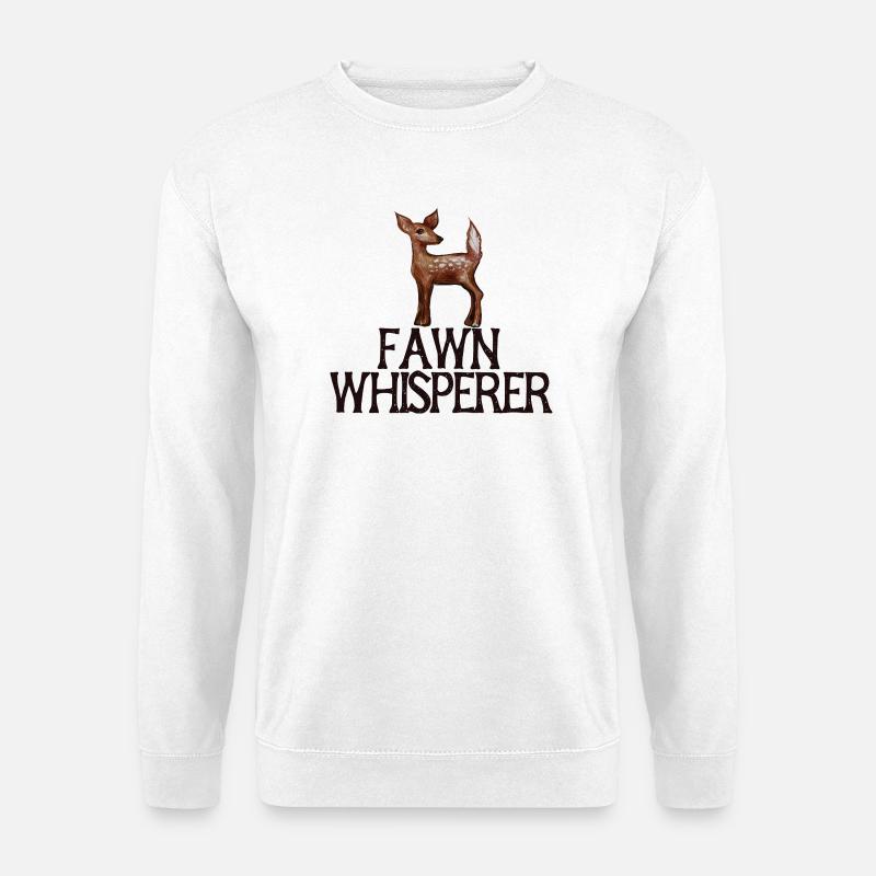 Rehkitzflüsterer - Unisex Pullover - Weiß