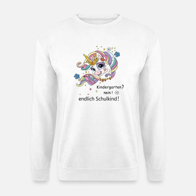 endlich Schulkind - Unisex Pullover - Weiß