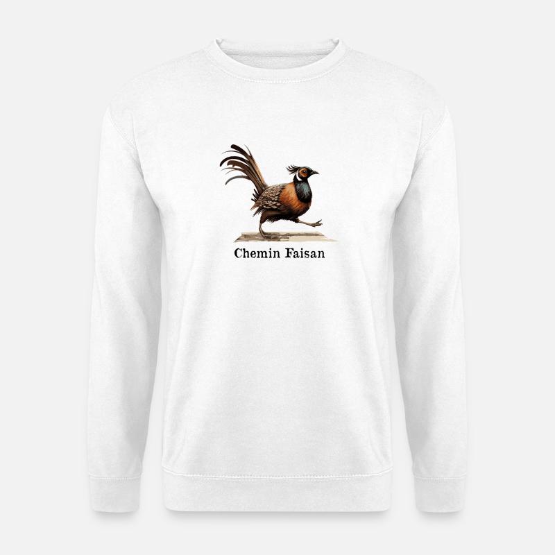 PHEASANTENPFAD! - Unisex Pullover - Weiß