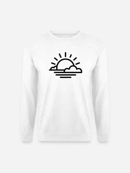 sunset - Unisex Sweatshirt - white