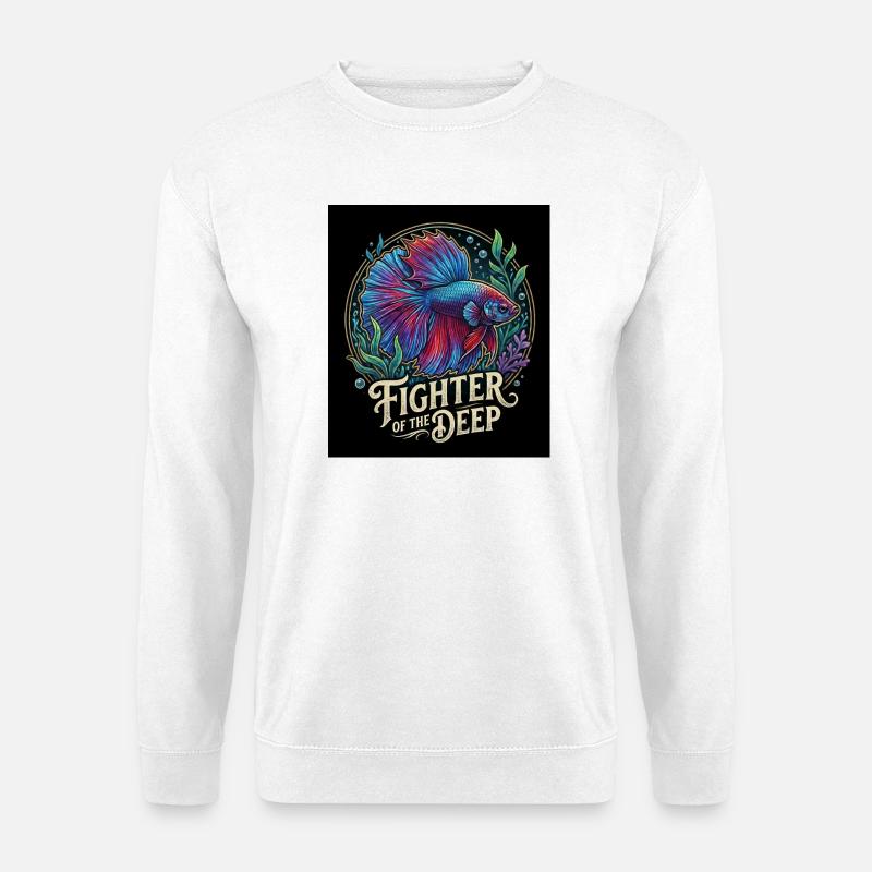 Figther of the deep - Unisex Pullover - Weiß