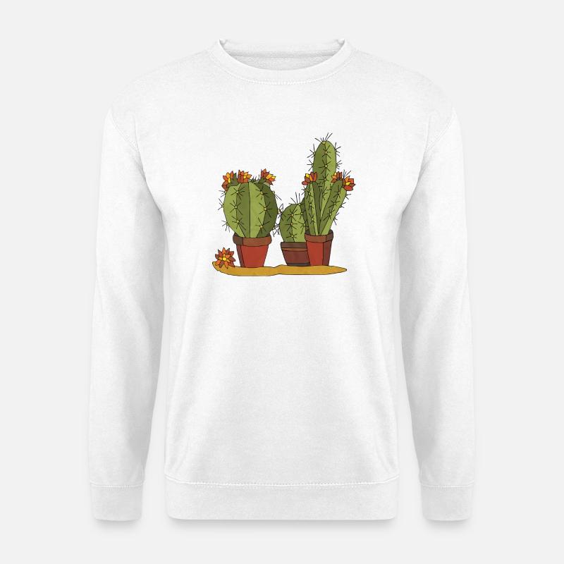 Blumen - Unisex Pullover - Weiß