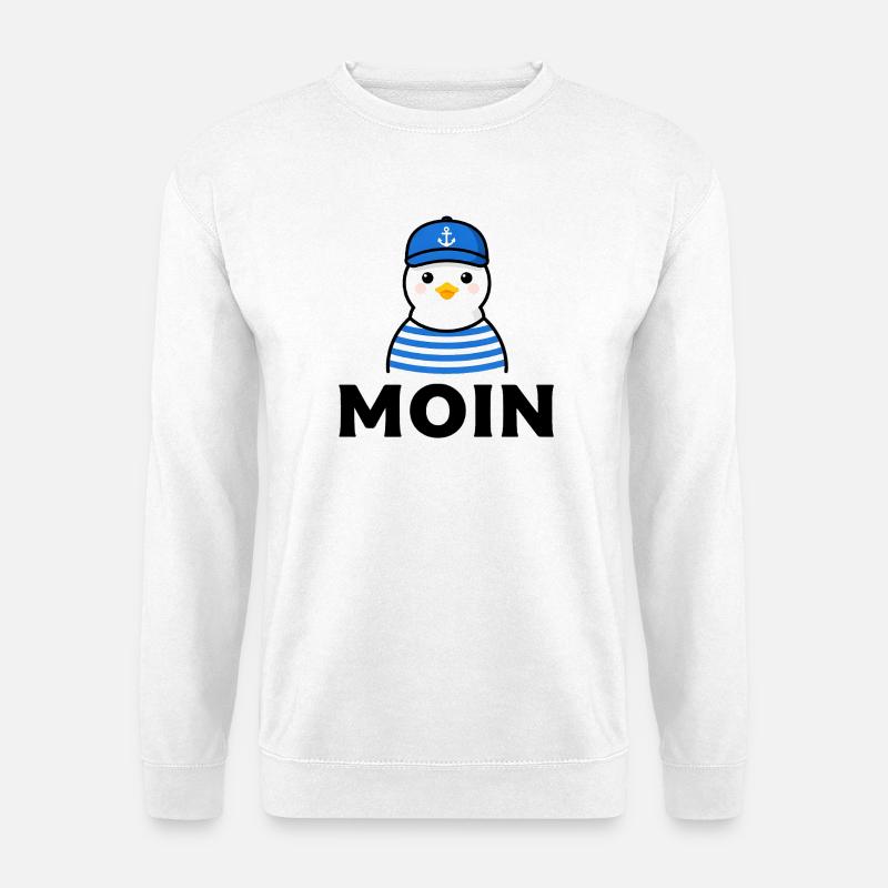 Möwe  - Unisex Pullover - Weiß