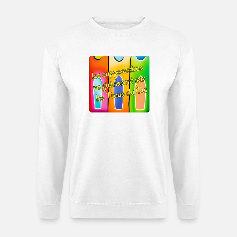 Suppo.FR - Unisex Pullover - Weiß