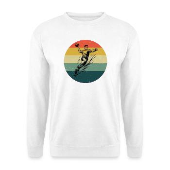 Handball style for every occasion for men - Unisex Sweatshirt - white - Front