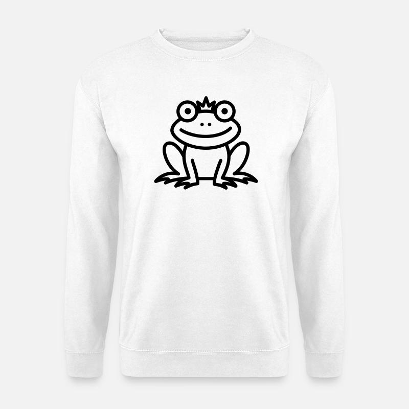 Frosch - Unisex Pullover - Weiß