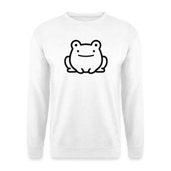 frog - Unisex Sweatshirt - white - Front