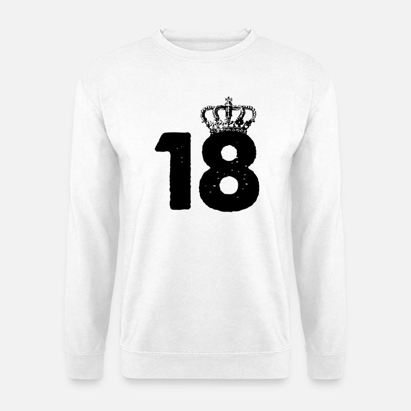 18 Crowns - Unisex Sweatshirt - white
