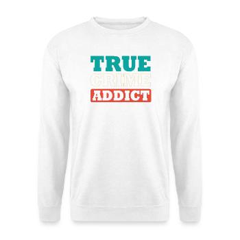 Krimi True Crime - Unisex Sweatshirt - white - Front