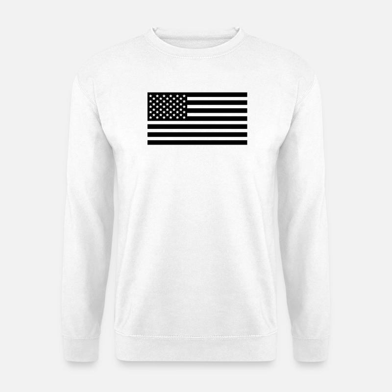 Verwenden Sie Flags - Unisex Pullover - Weiß