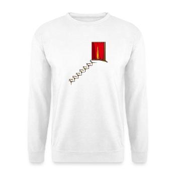 TREPPENHAUS - Unisex Pullover - Weiß - Vorne