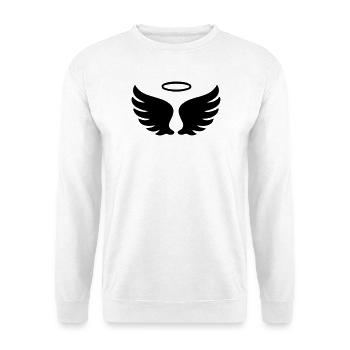 Wings Angel Symbol - Unisex Sweatshirt - white - Front