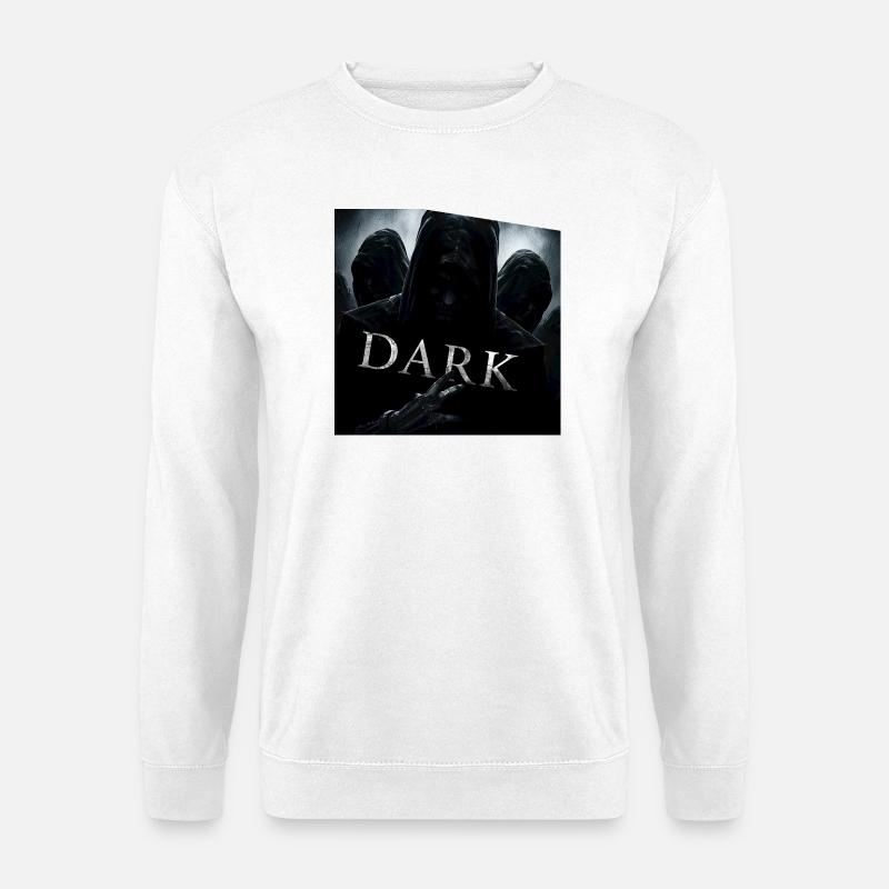 Schatten der Dunkelheit - Unisex Pullover - Weiß