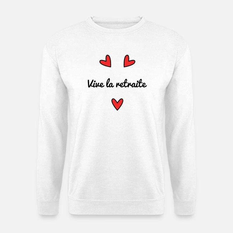 RUHESTAND. RUHESTAND. PENSIONIERT. RUHESTAND - Unisex Pullover - Weiß