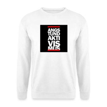 PEUR ET ACTIVISME - Sweat-shirt Unisexe - blanc - Devant