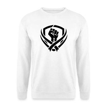 Combat logo - Unisex Sweatshirt - white - Front
