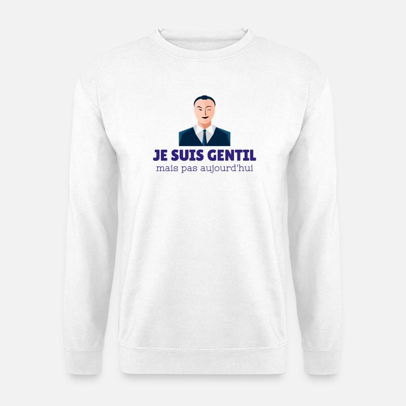 Schön, aber heute nicht - Unisex Pullover - Weiß