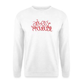 Aix en Provence Gift Idea Aix T-Shirt - Unisex Sweatshirt - white - Front
