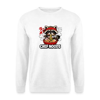 Chats Ramen Nouilles Anime japonais Manga Kawaii - Sweat-shirt Unisexe - blanc - Devant