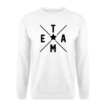 Équipe - Sweat-shirt Unisexe - blanc - Devant