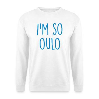 Oulo Suomi Finland - Unisex Pullover - Weiß - Vorne