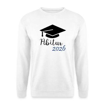 Abitur 2026 - Unisex Pullover - Weiß - Vorne