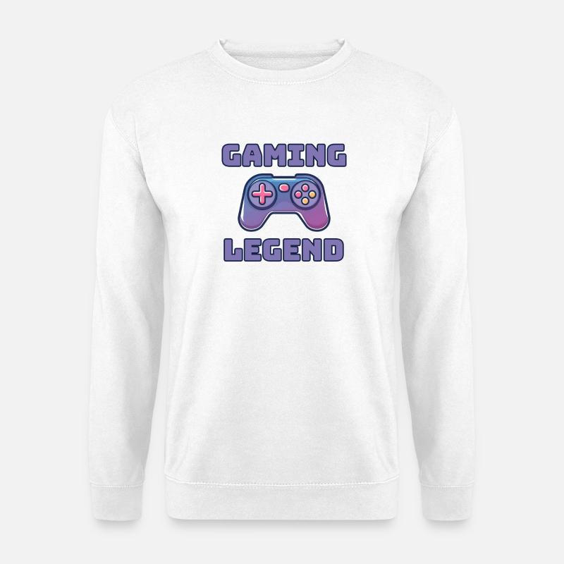 Geschenkidee für Konsolenspieler - Unisex Pullover - Weiß