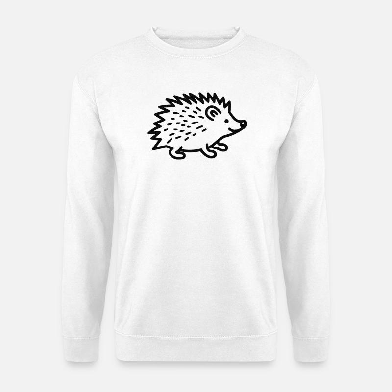 süßer Igel - Unisex Pullover - Weiß